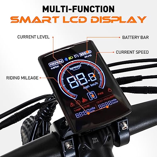 HITWAY 26" Electric Bike, 250W Motor, Foldable