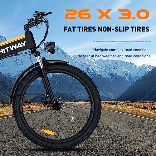 HITWAY 26" Electric Bike, 250W Motor, Foldable