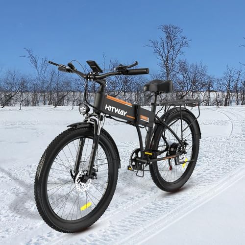 HITWAY 26" Electric Bike, 250W Motor, Foldable