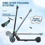 RCB Foldable Electric Scooter: 16KM Range, 12.4MPH