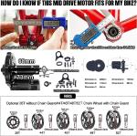 Bafang BBS02B 48V 750W Mid Drive Electric Bike Conversion Kit
