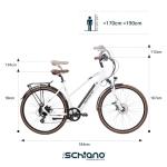 F.lli Schiano E-Voke 28" Electric Bike - Hybrid Road