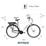 Schiano E-Moon Electric Bike with 250W Motor