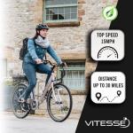 Vitesse Advance Lightweight Electric Bike – 60 Miles Range
