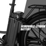 Women's 26'' Electric City Commuter Ebike