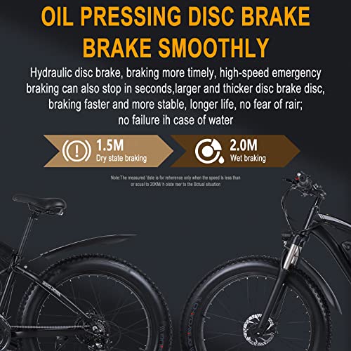 Premium Electric Mountain Bike with Full Suspension