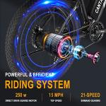 Premium Electric Mountain Bike with Full Suspension