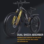 Premium Electric Mountain Bike with Full Suspension