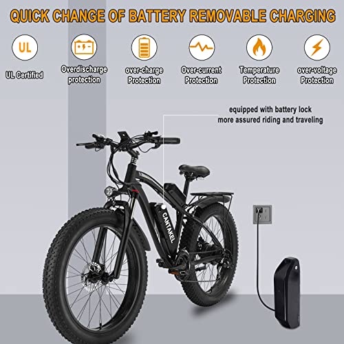 Premium Electric Mountain Bike with Full Suspension