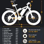 Premium Electric Mountain Bike with Full Suspension