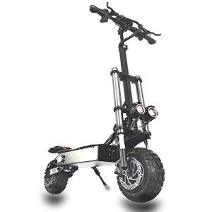 Off-road Electric Scooter with Dual Motor and Suspension