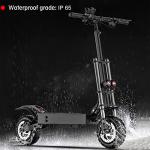 Off-road Electric Scooter with Dual Motor and Suspension