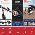 Off-road Electric Scooter with Dual Motor and Suspension