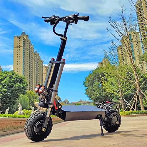 Off-road Electric Scooter with Dual Motor and Suspension