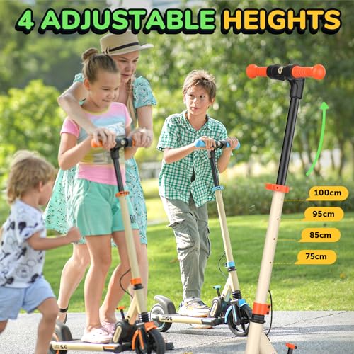 isinwheel Electric Scooter, 6.5'' - Kids Ages 8-12
