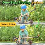 isinwheel Electric Scooter, 6.5'' - Kids Ages 8-12