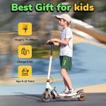 isinwheel Electric Scooter, 6.5'' - Kids Ages 8-12