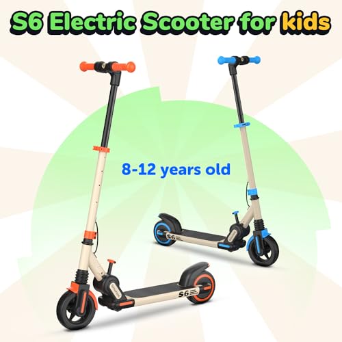 isinwheel Electric Scooter, 6.5'' - Kids Ages 8-12