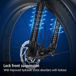 R5pro Foldable Electric Mountain Bike - Green