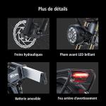 R5pro Foldable Electric Mountain Bike - Green