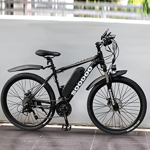 SOODOO 26" Electric Bikes with Powerful 250W Motor