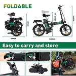 Foldable City Electric Bike with 8.4h Battery