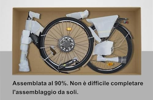 26M208 e-bike, 26'' trekking bike with long range