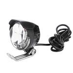 2-in-1 Electric Bike Headlight with Horn