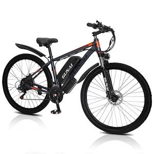 GUNAI 29" 48V Electric Mountain Bike - 21 Speed