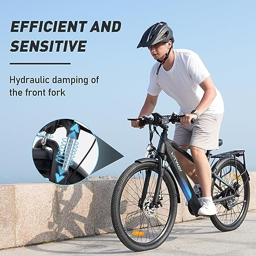 26" HITWAY Electric Bike, 250W Motor, 36V Battery