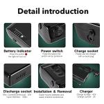 36V 10.4Ah E-Bike Battery with Charger for UK Brands