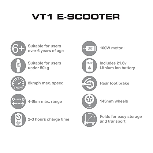 EVO VT1 Electric Scooter for Kids (Pink)