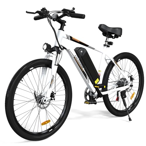 26" COLORWAY Electric Mountain Bike with Removable Battery