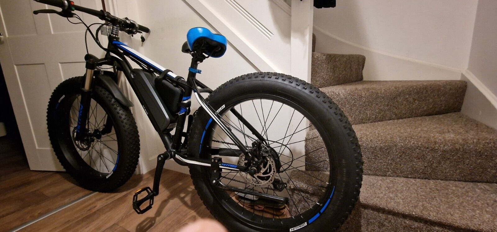Electric bike with 26" fat tires
