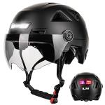 ILM Smart Bike Helmet with LED Brake Warning Light