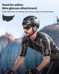 ILM Smart Bike Helmet with LED Brake Warning Light