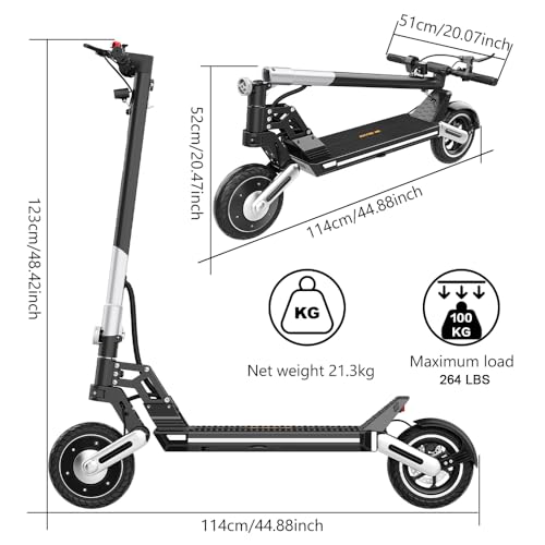 iENYRID Electric Scooter - 500W Motor, 25Km/h Speed