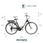 Schiano E-Moon 28" Women's Electric City Bike