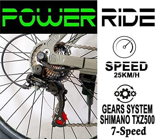 EAGLE Electric Bike: 250W Motor, 27.5" Wheel, 19" Frame - Speed 25KM/H