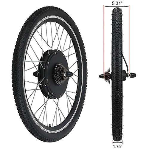 48V 1000W Electric Bike Conversion Kit with LCD Display