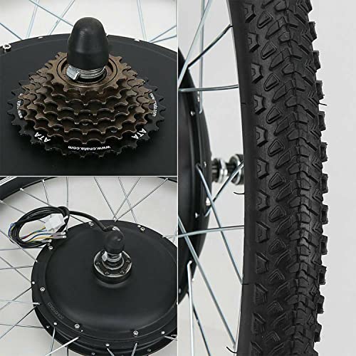 48V 1000W Electric Bike Conversion Kit with LCD Display