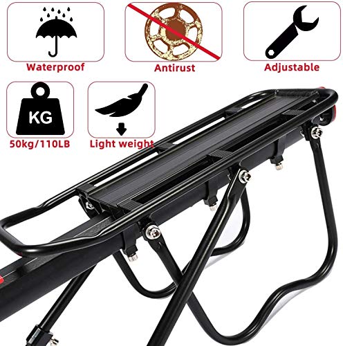 Aluminum Rear Rack for Electric Bikes