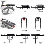 Aluminum Rear Rack for Electric Bikes