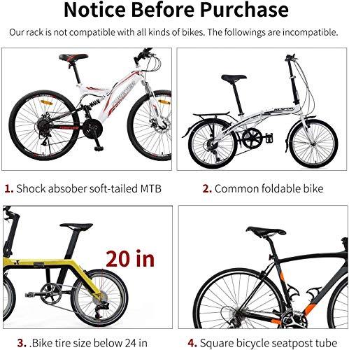 Aluminum Rear Rack for Electric Bikes