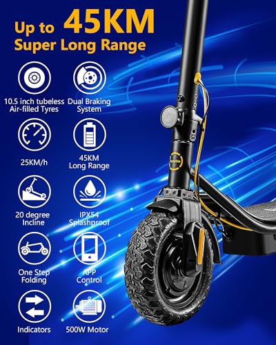 Apachie Pro Edition Electric Scooter (Yellow)