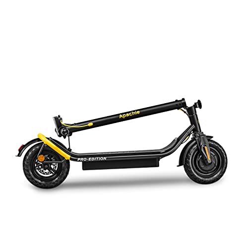 Apachie Pro Edition Electric Scooter (Yellow)