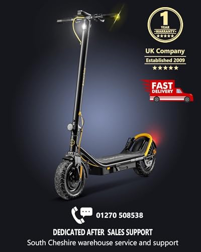 Apachie Pro Edition Electric Scooter (Yellow)