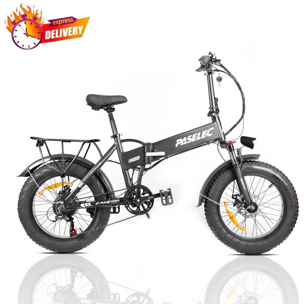 250W Electric Folding Fat Tire E-Bike 20
