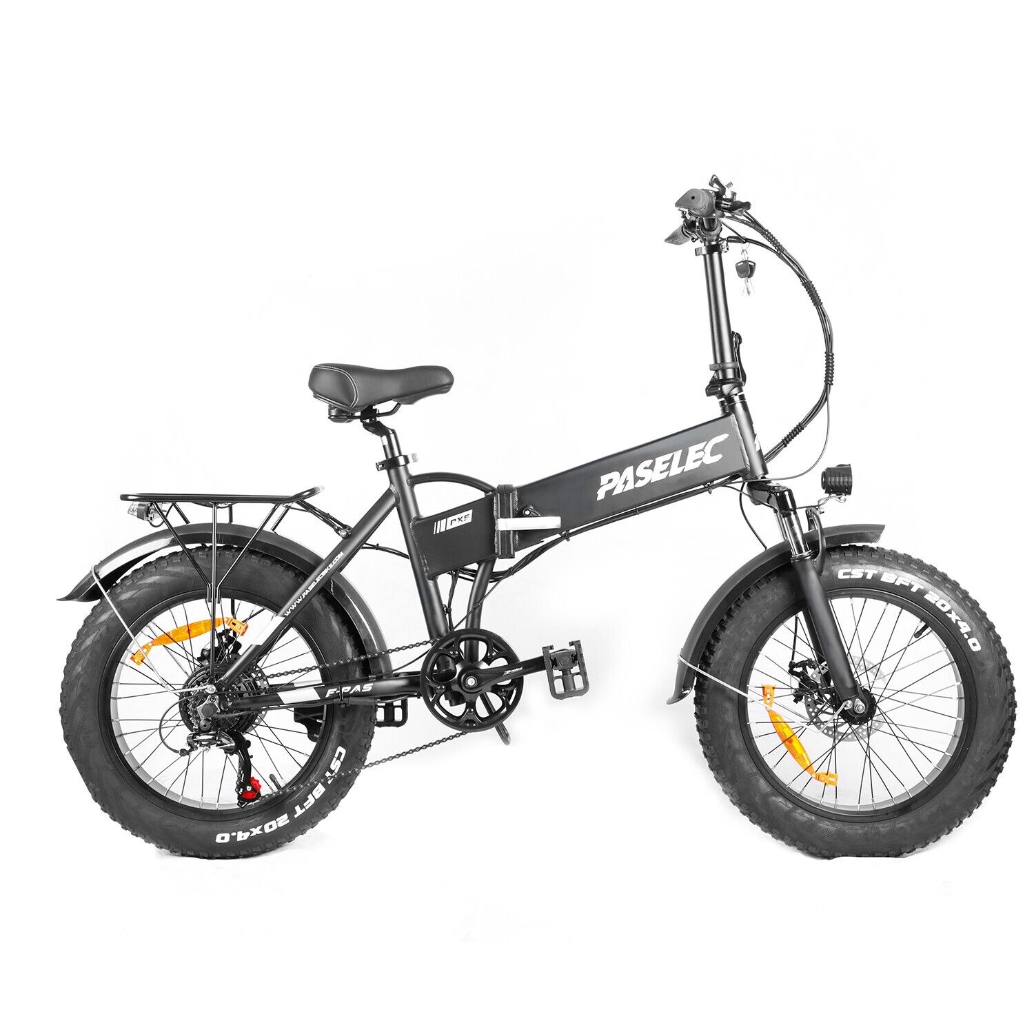 250W Electric Folding Fat Tire E-Bike 20