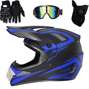 HUSHUI Full Face Electric Bike Helmet with Accessories